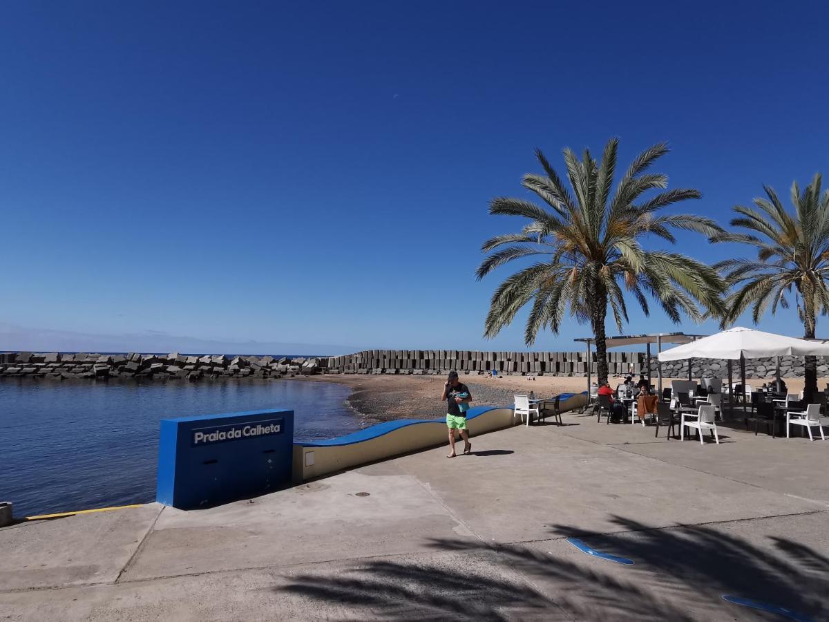 Charming Studios In Calheta Beach - Villa Esmeralda Eksteriør bilde